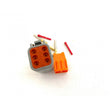 Danfoss Plus+1® Deutsch Connector 6 Pin Bag Assy, DEUTSCH, 6-SOCKET PLUG