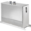 Upright Aluminium Tank for 50 Gpm, with level/ temperature SideGlass and Breather Cap. Bottom Magnetic Drain Plug. Internal Difuser