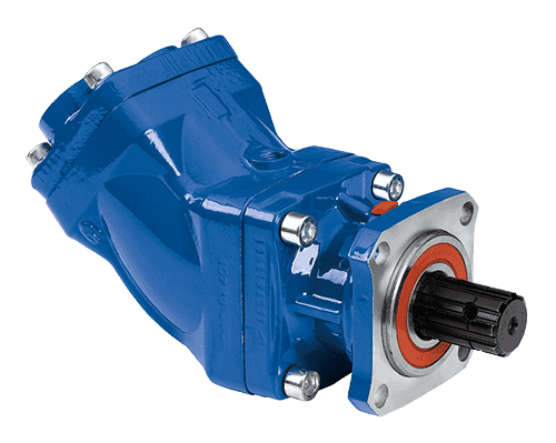 Muncie PT2 piston pump series, 1-1/4” male BSPP to -20 male JIC