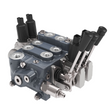 Stack Valve CDS100GT, 2 Manual Sections, 2 Close Center Sections, Garbage Truck Special Configuration. Pressure to Tank And Power Beyond