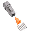 Deutsch Connector DTM 6 Way Plug Kit Nickle Solid 22-18 Ga.