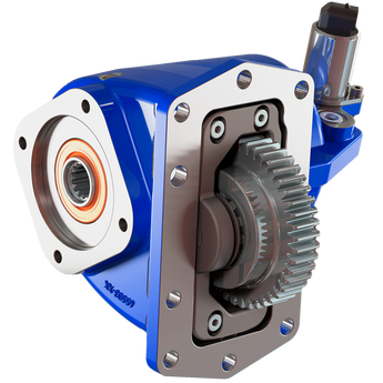 Toma de fuerza Muncie Quiet con cambio de embrague, 10 pernos, para transmisión Ford de 10 velocidades, motor a gasolina, estándar, con engranaje de 1,18:1, con modo único, posiciones 5, eje redondo de 1 1/4