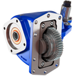 Muncie Quiet PTO Clutch Shift PTO 10-bolt for Ford 10 Speed transmition Gas Engine STD, w/1.18:1 gear, w/ single mode, positions 5, 1 1/4" Round Shaft (STD)