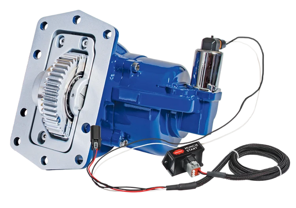 Muncie Quiet PTO Clutch Shift PTO 10-bolt for Ford 10 Speed transmition Gas Engine STD, w/1.18:1 gear, w/ dual mode, positions 5., 3/4" 11T Shaft MPP “N” Mount