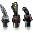 Danfoss JS1-H Joystick Dual Axis, Can Comunication, 5 Yellow Push Buttons, Deadman Switch