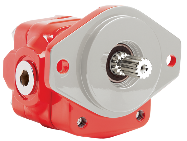 Muncie PK1 pump’s body, 6gpm, side NPT 3/4 -14 ports