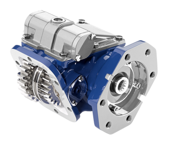Muncie TG PTO, w/U68 gear, w/air shift cover & installation kit, positions 1, speed ratios 07, SAE “B” ⅞” -13T, SAE “B” 2- & 4-Bolt