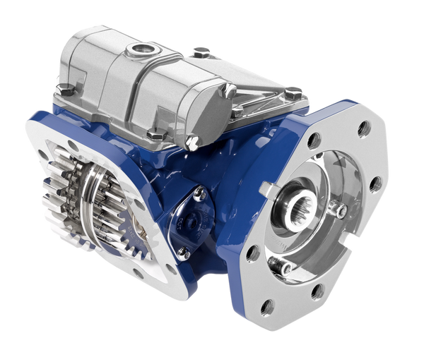 Muncie TG PTO, w/U68 gear, w/air shift cover & installation kit, positions 1, speed ratios 06, SAE “B” ⅞” -13T, SAE “B” 2- & 4-Bolt
