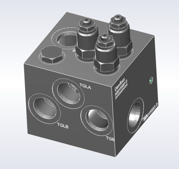 Water suction and pressure tail gate truck SUN HIC Block Sequence