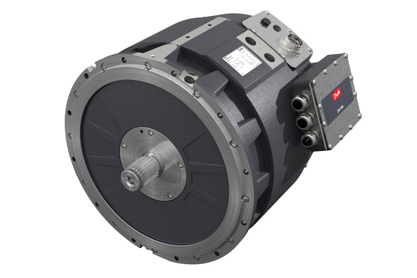 Permanent Magnet Synchronous Electric Motor, Danfoss EM-PMI375-T800-1600. 700VDC. 700A Max. 270 KW, 3400 RPM, 2100 Nm.
