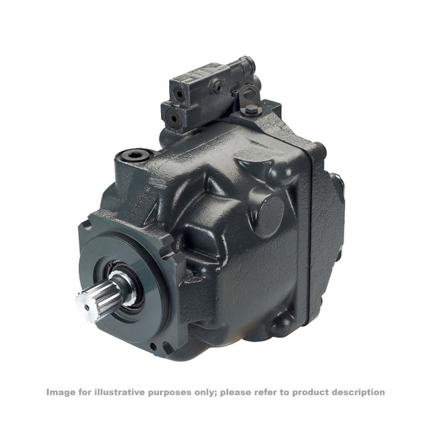 Variable Displacement Piston Pump, Serie 45, CW, Model ER, 100cc/rev, 5000 PSI, Load Sense Control (LS), SAE C 14T Shaft, No Aux Pad, Rear Ports