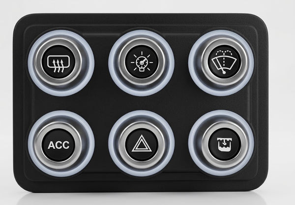 Power Ultimate Mini 2200, 4 Push Buttons Device, CAN Comunication, LED Color Backlit Icons