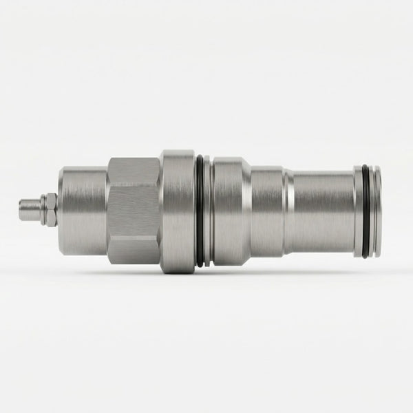 Needle Valve with reverse flow check , 1 5/8 in catridge , 5000 PSI Max,  60 GPM. SUN Hydraulics.
