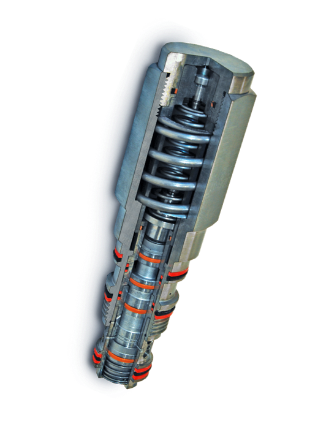 Direct Acting relief valve Pilot Capacity  ,Valve Hex Size 7/8 in , 5000 PSI Max,  25 GPM. SUN Hydraulics.