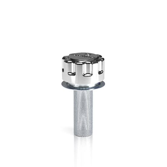Hydraulic Tank Steel Filler Plug and Air Filter / Breather 50 mm Diameter