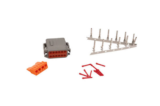 Danfoss Plus+1® Deutsch Connector 12 Pin Bag Assy, 12S, DEUT, DTM06-12SA, SOL, G, 20