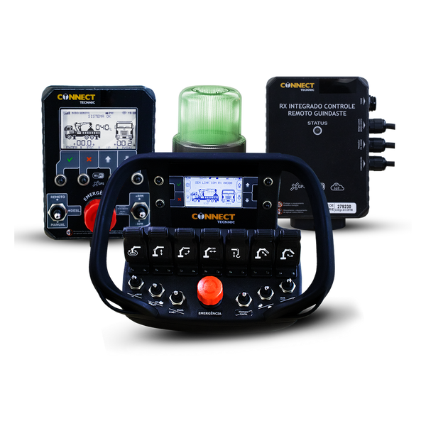 Wireless Remote Control System For Recovery Crane, With TX And RX, F3 G7 24VDC, Tecnnic