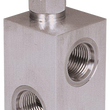 Muncie independent pressure relief valve, 3 ways, up to 3000psi, -16 SAE ports