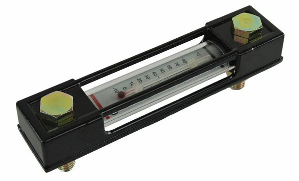 Visual Oil Level and Temperature Indicator For Hydraulic Tank 5" long