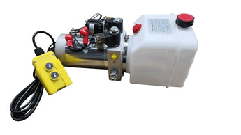 Power Unit Single, Doble acting Cylinder 12 Vdc