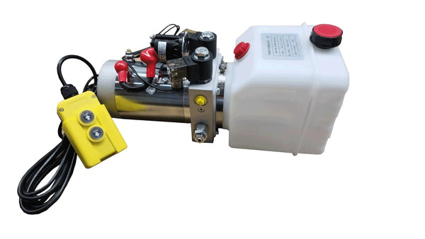 Power Unit Single, Doble acting Cylinder 12 Vdc
