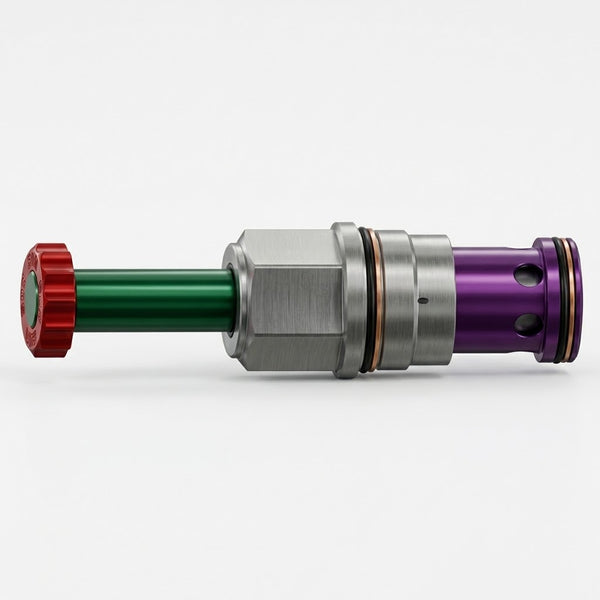 solenoid-operated directional poppet valve - flow 1-2  , Valve Hex Size 1 1/4 in , 5000 PSI Max,  60 GPM. SUN Hydraulics.